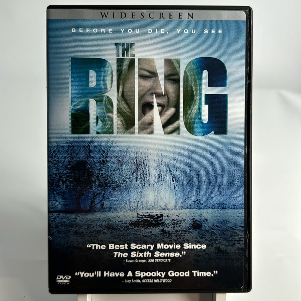 The Ring on DVD. Horror. 2002